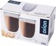 Ποτήρια θερμικά με διπλό τοίχωμα για καφέ latte DOUBLE 370 ml 2 τεμ. ORION