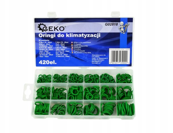 Σετ O-ring για κλιματισμό 420τεμ.(24)