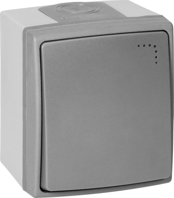 Κουδούνι Orno με φωτισμό AQUATIC PRO IP 55 γκρι-ανθρακί