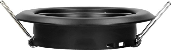 Orno SUTRI RM διακοσμητικό πλαίσιο για σποτ, MR16/GU10 max 50W, στρογγυλό, ρυθμιζόμενο, μαύρο