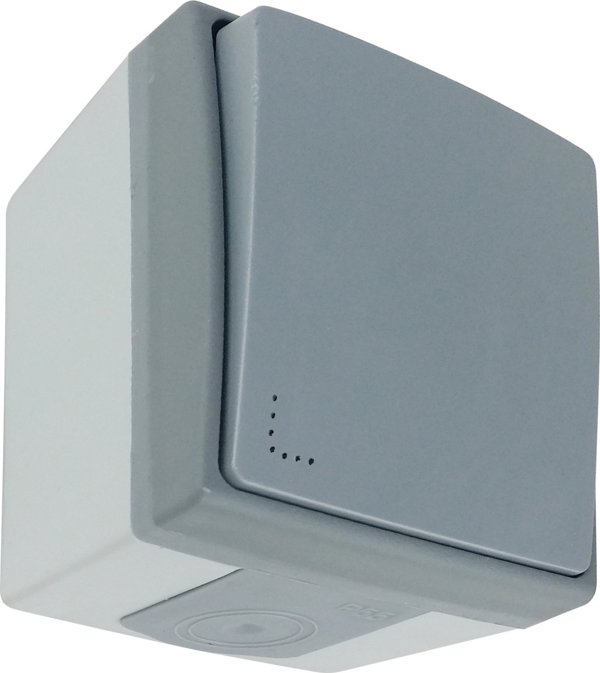 Κουδούνι Orno με φωτισμό AQUATIC PRO IP 55 Γκρι Γραφίτης 10 τεμάχια