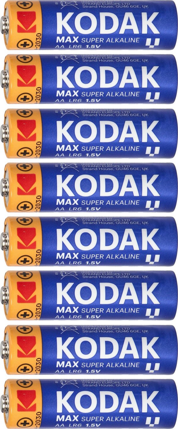 Μπαταρίες Kodak MAX Αλκαλικές AA LR6, 4+4 τεμ.