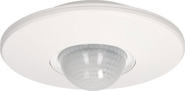 Αισθητήρας κίνησης Orno 360 μοίρες IP20, 2000W, 3 αισθητήρες, ρύθμιση εμβέλειας 3m-20m, λευκός