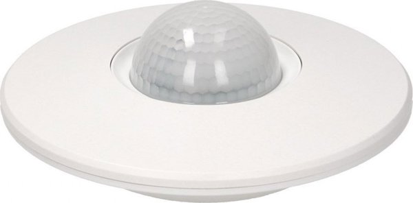 Αισθητήρας κίνησης Orno 360 μοίρες IP20, 2000W, 3 αισθητήρες, ρύθμιση εμβέλειας 3m-20m, λευκός