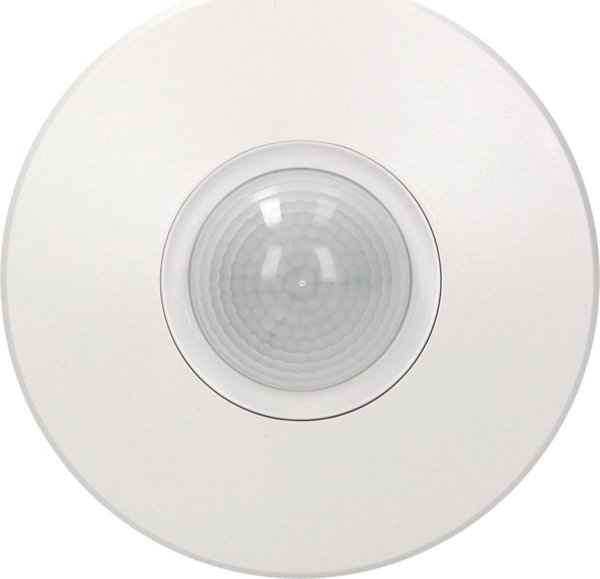 Αισθητήρας κίνησης Orno 360 μοίρες IP20, 2000W, 3 αισθητήρες, ρύθμιση εμβέλειας 3m-20m, λευκός