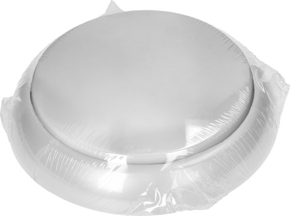 Orno KOKO φωτιστικό 2xE27 με αισθητήρα κίνησης PIR, 2x40W, λευκό-πολυπροπυλένιο, ματ κάλυμμα-πολυανθρακικό, IP44, IK10