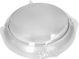Orno KOKO φωτιστικό 2xE27 με αισθητήρα κίνησης PIR, 2x40W, λευκό-πολυπροπυλένιο, ματ κάλυμμα-πολυανθρακικό, IP44, IK10
