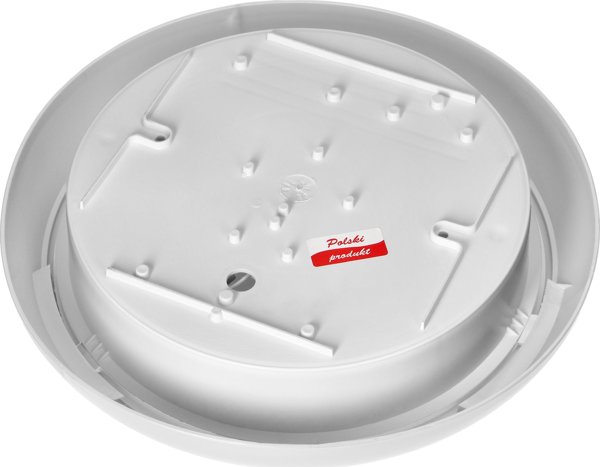 Orno KOKO φωτιστικό 2xE27 με αισθητήρα κίνησης PIR, 2x40W, λευκό-πολυπροπυλένιο, ματ κάλυμμα-πολυανθρακικό, IP44, IK10