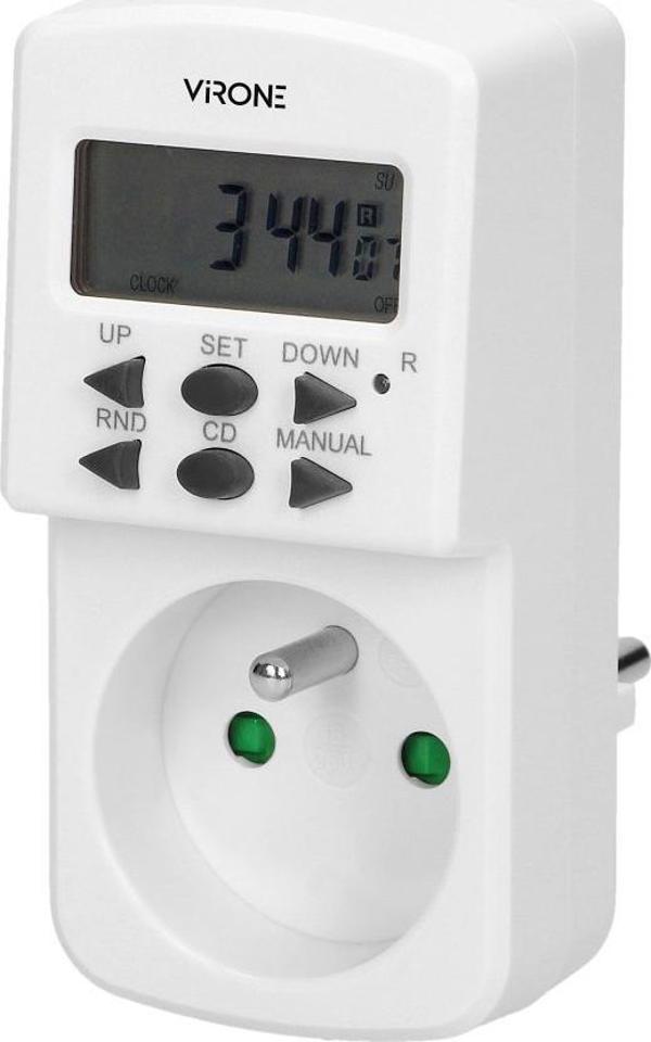 Orno Ψηφιακός Προγραμματιστής Χρόνου DT-2, MINI, LCD Οθόνη, 10 Προγράμματα, Λειτουργία Countdown