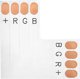 Orno Γωνιακός Σύνδεσμος Ταινίας LED RGB 10mm "L" για Ταινίες Φωτισμού