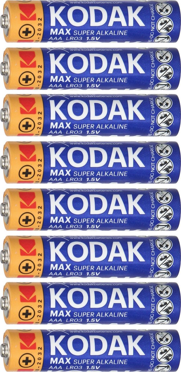 Μπαταρίες Orno Kodak MAX Αλκαλικές AAA LR03, 4+4 τεμ.