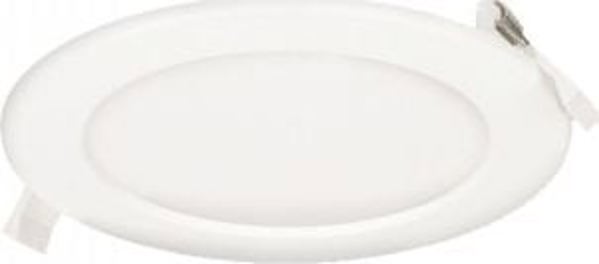 Φωτιστικό Orno EURUS LED 18W, downlight, χωνευτό, στρογγυλό, 1300lm, 3000K, λευκό, ενσωματωμένος οδηγός LED