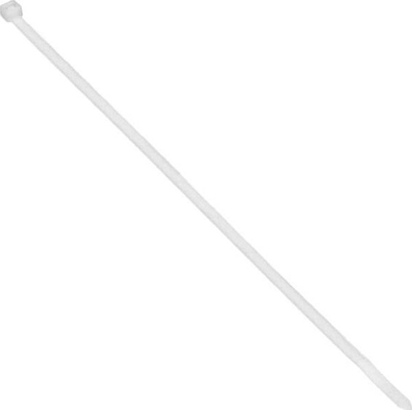 Orno Δεματικό καλωδίων, φυσικό χρώμα, πλάτος 4,8mm, μήκος 400mm, 100 τεμάχια.