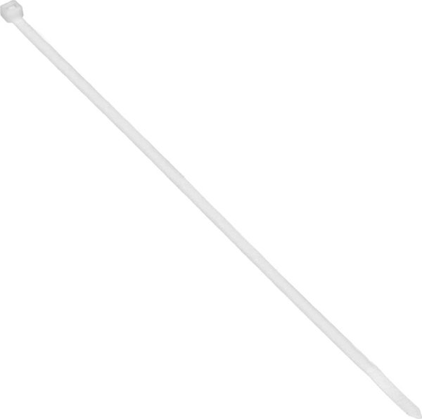 Orno Δεματικό καλωδίων, φυσικό χρώμα, πλάτος 4,8mm, μήκος 400mm, 100 τεμάχια.