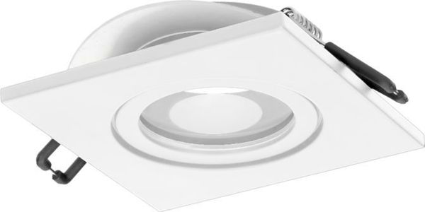 Orno DARI R διακοσμητικό πλαίσιο για σποτ, MR16/GU10 max 50W, τετράγωνο, λευκό IP44 OR-OD-6171/W