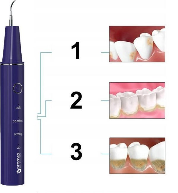 Oromed ORO-SCAL DENT Ηλεκτρική Οδοντόβουρτσα, Γρανατένιο Χρώμα