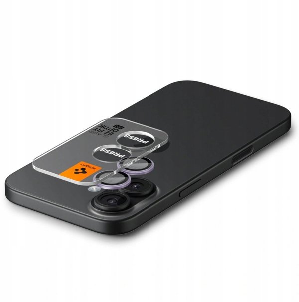 ΠΡΟΣΤΑΤΕΥΤΙΚΟ ΚΑΜΕΡΑΣ SPIGEN OPTIK PRO GLAS.TR ”EZ FIT” CAMERA PROTECTOR 2-PACK IPHONE 16 / 16 PLUS / 17 PURPLE