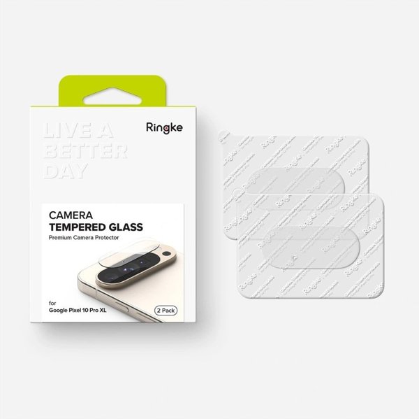 Προστατευτικό κάμερας Ringke Camera Protector για Google Pixel 10 Pro Xl Clear [2 PACK]