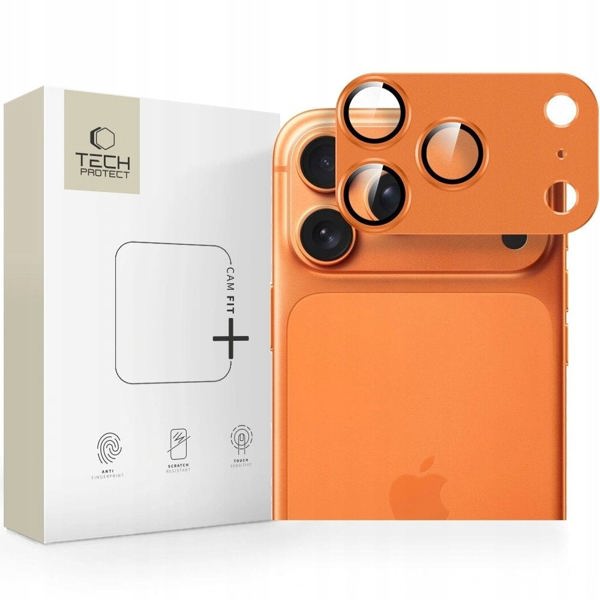 Θήκη Tech-Protect Camfull Fit+ για Apple iPhone 17 Pro Max Cosmic Orange