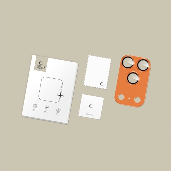 Θήκη Προστασίας Tech-Protect Camfull Fit+ για iPhone 17 Pro - Cosmic Orange