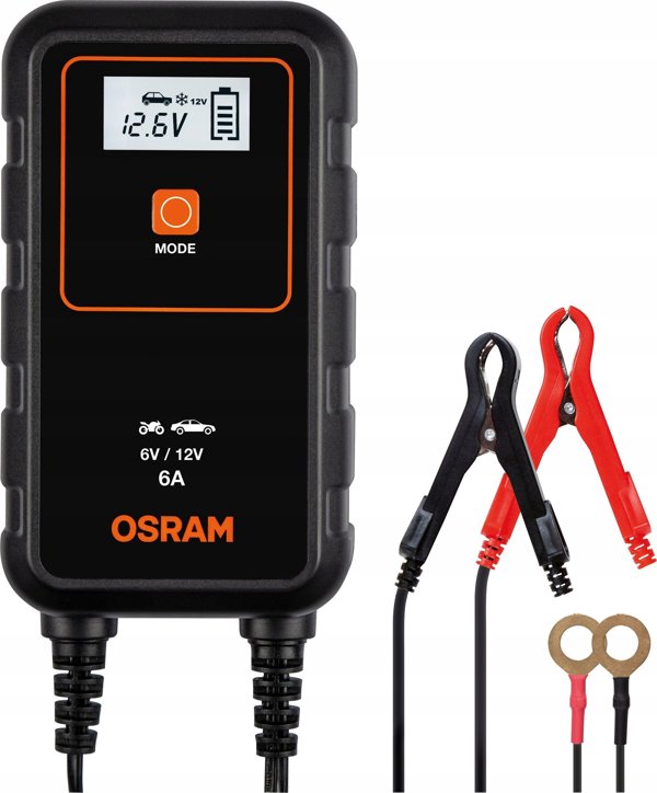 Φορτιστής Osram OSRAM 6/12V 6A 110AH