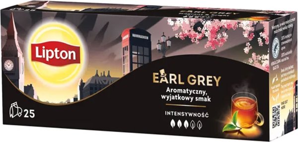 Osram Lipton Herbata Czarna Earl Grey 25szt.