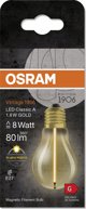 Osram 1906LCLA81.8W/827 230V FIL GDMAG E27