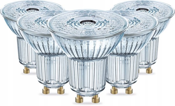 Σετ 5 λαμπτήρων LED-Reflektor GU10 PAR16 4,5W 3000K της OSRAM