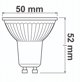 Σετ 5 λαμπτήρων LED-Reflektor GU10 PAR16 4,5W 3000K της OSRAM