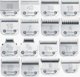 Σετ λεπίδων Oster OSTER 919-10 (5/8), 16 x 0,8 mm