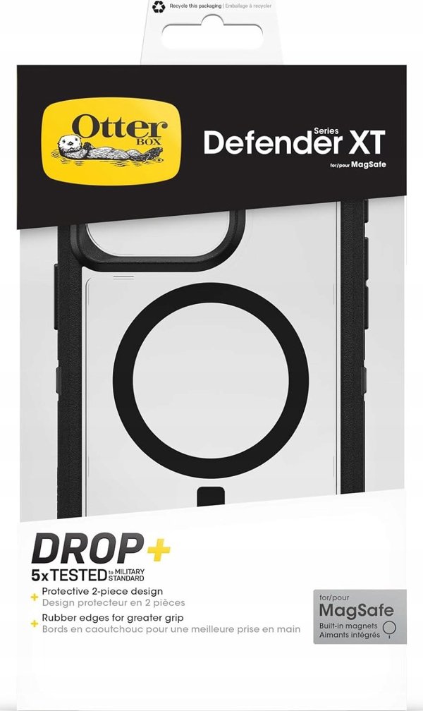 OtterBox Otterbox OB DEFENDER XT CLEAR APPLE/IPHONE 15 PRO MAX DARK S. CL/BLK
