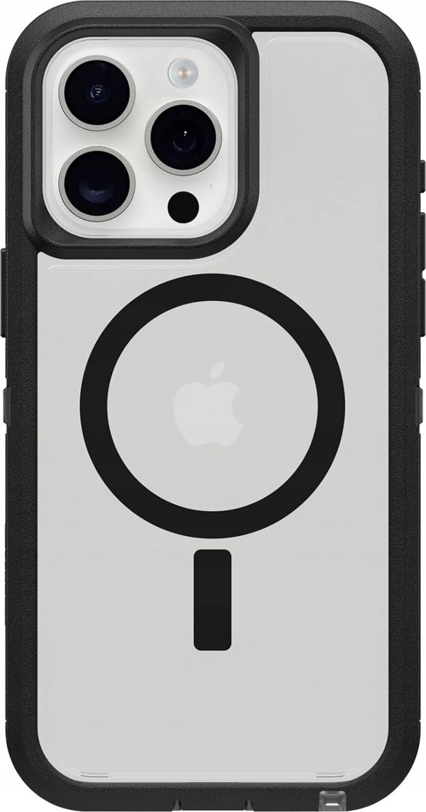OtterBox Otterbox OB DEFENDER XT CLEAR APPLE/IPHONE 15 PRO MAX DARK S. CL/BLK