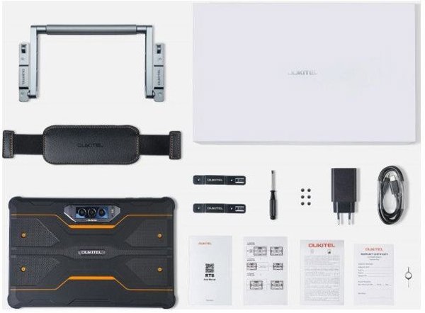 Oukitel RT8 tablet, 256/12 GB, πορτοκαλί