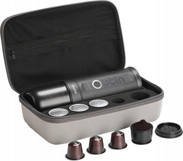 Outin Nano Traveler Espresso Gift Set - Space Grey