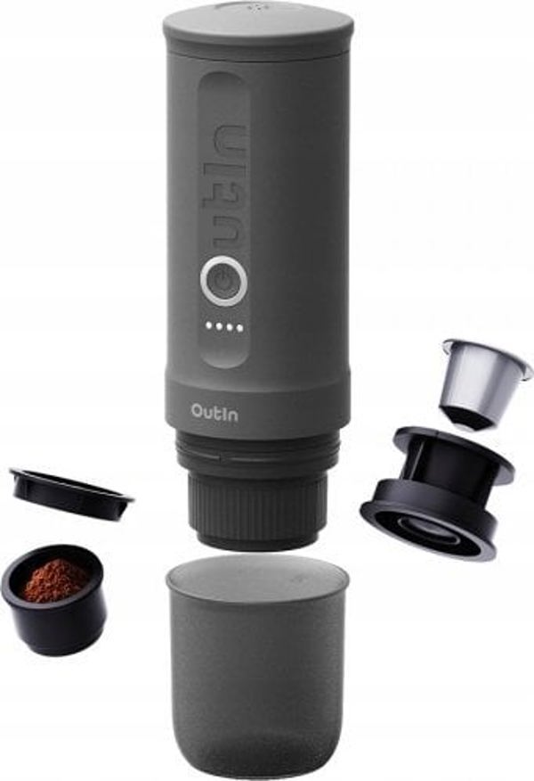 Outin Nano Traveler Espresso Gift Set - Space Grey