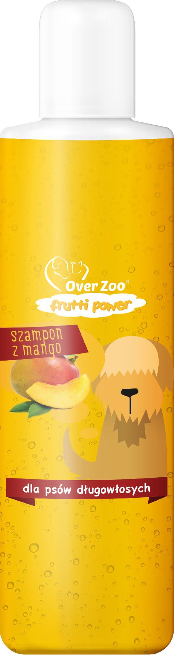 Over Zoo FRUTTI POWER - Σαμπουάν Mango ΓΙΑ ΜΑΚΡΥΜΑΛΛΟΥΣ ΣΚΥΛΟΥΣ 200ml 1473935 5900232781478