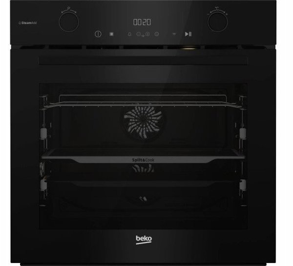 Beko Φούρνος BCBVMS17400KSBS Πολυλειτουργικός, Μαύρος