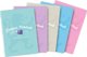 Oxford Τετράδιο Campus Pastel A5, Καρέ, 60 Φύλλα, Soft Touch Φινίρισμα, Σετ 5 Τεμαχίων