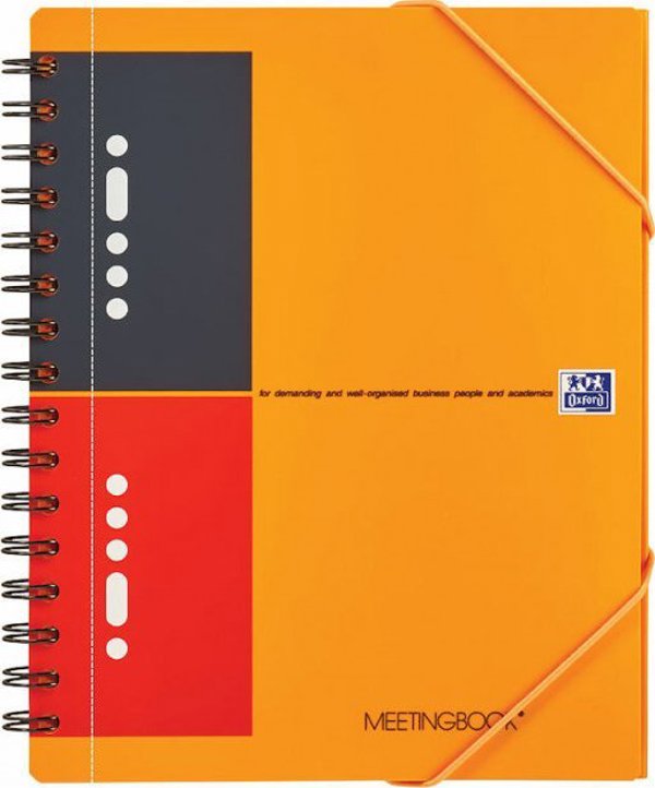 Oxford Σημειωματάριο Oxford International Meetingbook A5, γραμμωτό, 80 φύλλα, 80 g