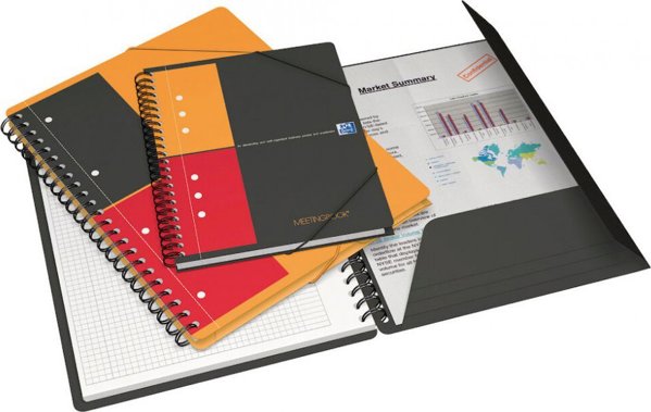 Oxford Σημειωματάριο Oxford International Meetingbook A5, γραμμωτό, 80 φύλλα, 80 g