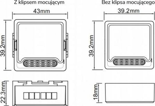 OXT OXT MINI ΜΟΝΑΔΑ ΡΕΛΕ ΧΩΡΙΣ ΤΑΣΗ WIFI TUYA