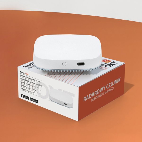 OXT Αισθητήρας Παρουσίας και Φωτεινότητας ZigBee TUYA T165 USB