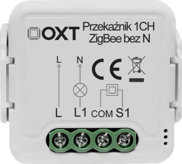 OXT Μονάδα OXT mini ρελέ 1 κύκλωμα χωρίς N ZigBee TUYA