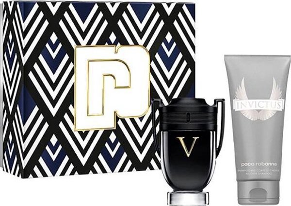 Paco Rabanne Invictus Platinum Ανδρικό Σετ Αρώματος: Eau de Parfum 50ml & Τζελ για Ντους 100ml