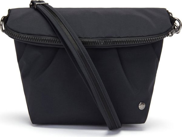 Pacsafe Citysafe CX Convertible Crossbody Τσάντα από Econyl, Black