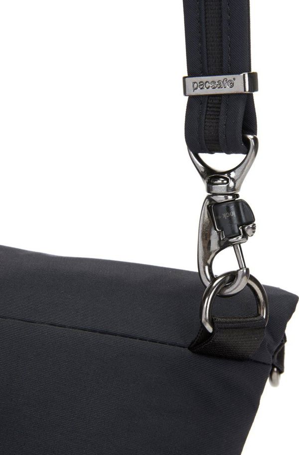 Pacsafe Citysafe CX Convertible Crossbody Τσάντα από Econyl, Black