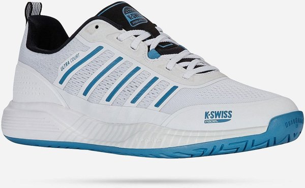 Παπούτσια padel για άνδρες K-SWISS ULTRA COURT PADEL λευκό/μαύρο EU45