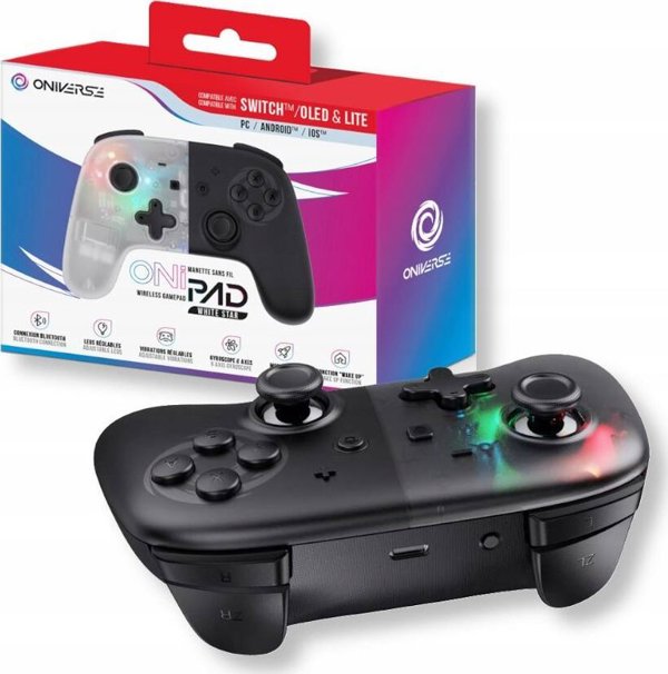 Pad Oniverse Pad ασύρματο για την κονσόλα Nintendo Switch μαύρο one size