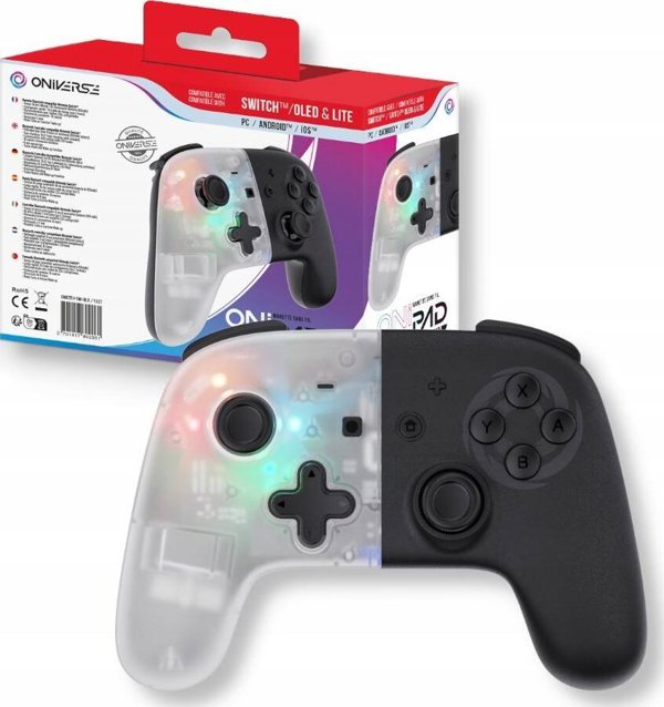 Pad Oniverse Pad ασύρματο για την κονσόλα Nintendo Switch λευκό one size