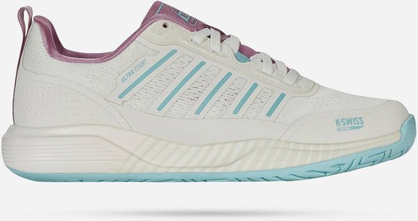 Παπούτσια padel για γυναίκες K-SWISS ULTRA COURT PADEL λευκό/λιλά EU39